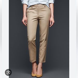 Gap Bronze/Gold Cropped Pants Size 10